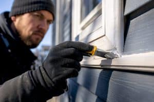 Specialist tooling exterior trim caulk