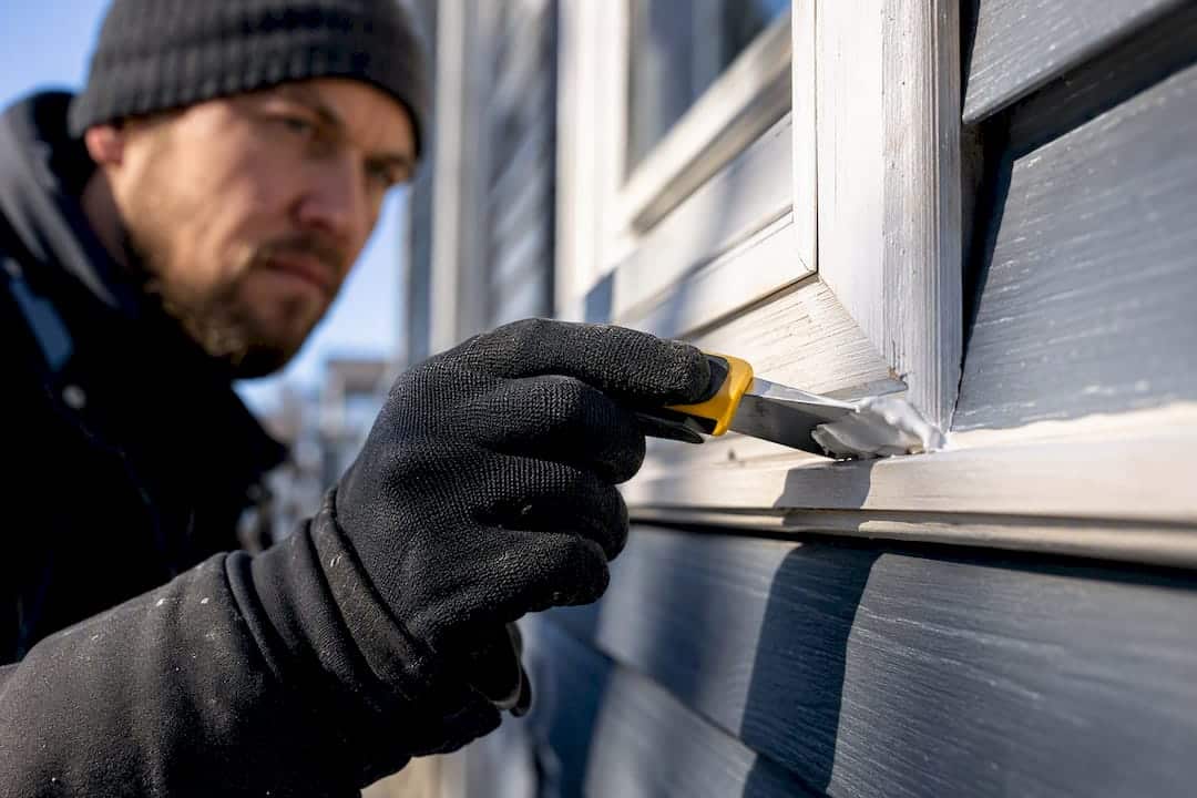 Specialist tooling exterior trim caulk