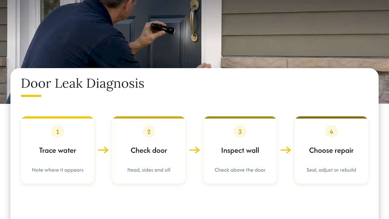 Perspective: what 25 years of door leaks have taught us — overview diagram